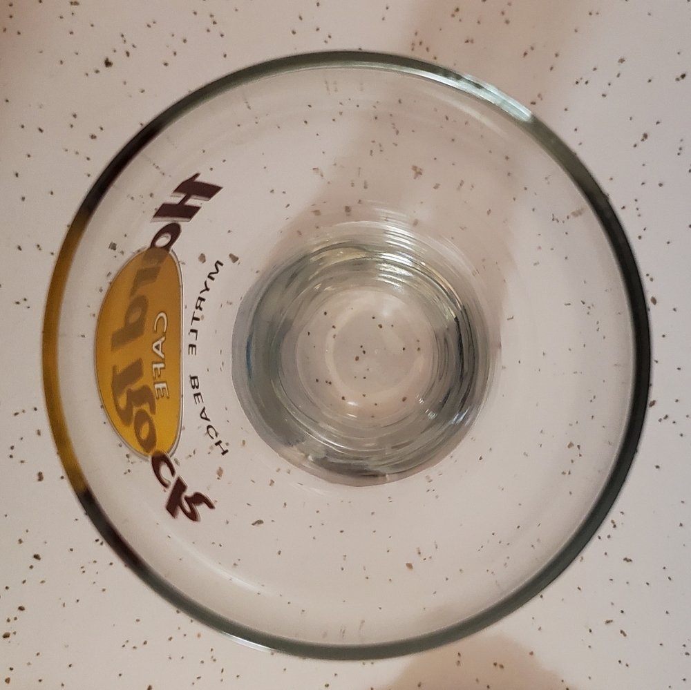 Vintage Y2k Hard Rock Cafe Myrtle Beach Beer Pilsner Souvenir Glass Rare - Picture 3 of 4